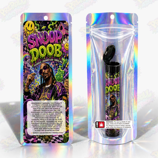 Snoop Doob Pre Roll Tubes + Mylar Bags