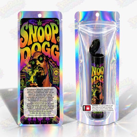 Snoop Dogg Pre Roll Tubes + Mylar Bags