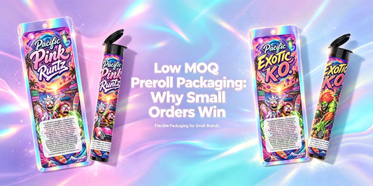 Low MOQ Preroll Packaging: Why Small Orders Win