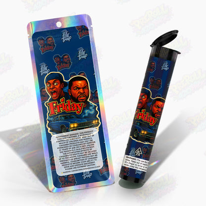 Friday Preroll Tubes + Mylar Bags