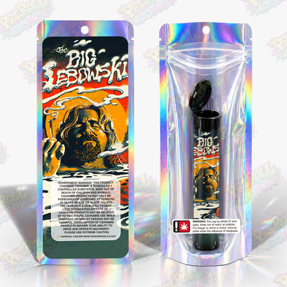 The Big Lebowski Preroll Tubes + Mylar Bags