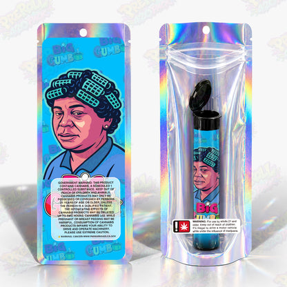 Big Gumbo Preroll Tubes + Mylar Bags