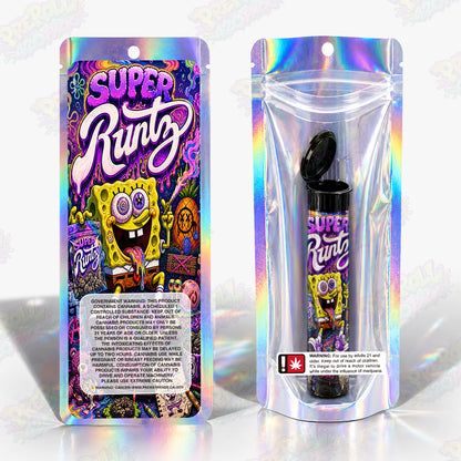 Super Runtz Preroll Tubes + Mylar Bags