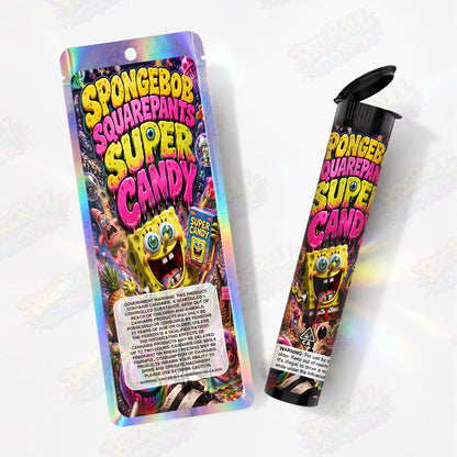 Super Candy Pre Roll Tubes + Mylar Bags