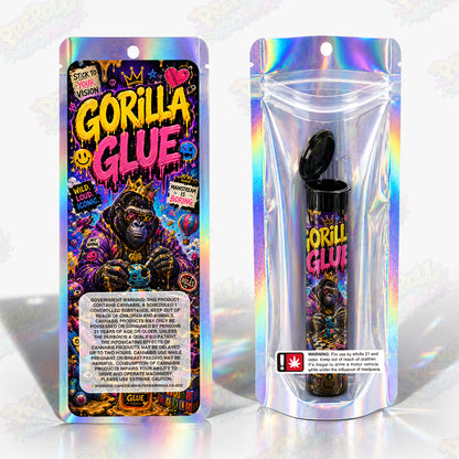 Gorilla Glue Pre Roll Tubes + Mylar Bags