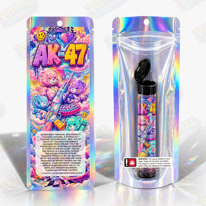 AK-47 Pre Roll Tubes + Mylar Bags