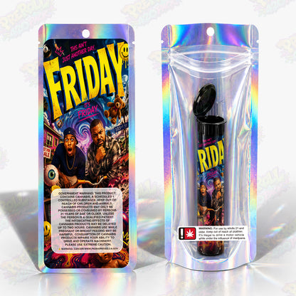 It's Friday Pre Roll Tubes + Mylar Bags