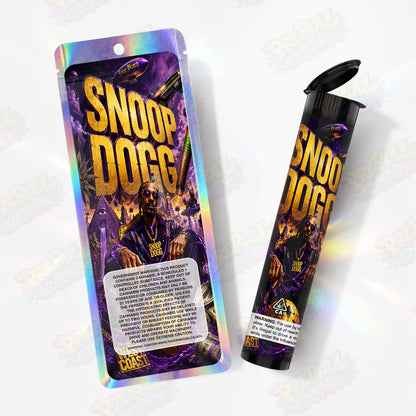 Snoop Dogg Pre Roll Tubes + Mylar Bags