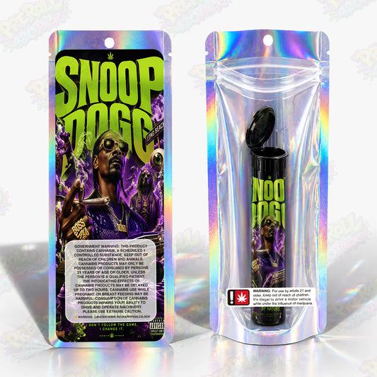 Snoop Dogg Pre Roll Tubes + Mylar Bags