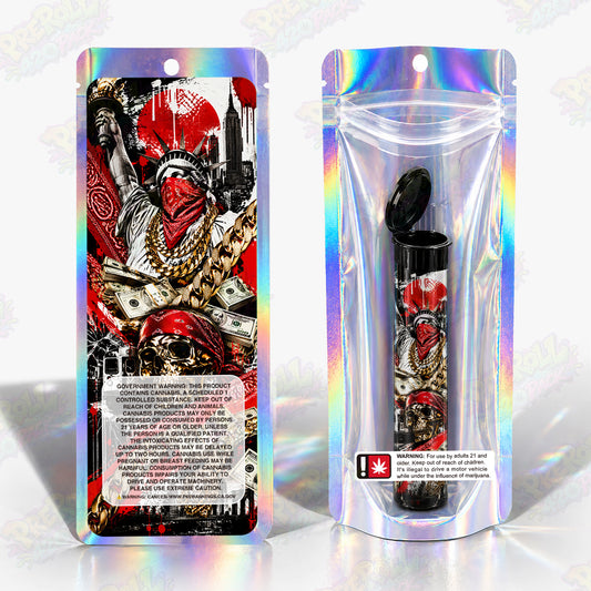 Freedom Pre Roll Tubes + Mylar Bags