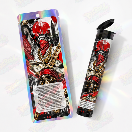 Freedom Pre Roll Tubes + Mylar Bags
