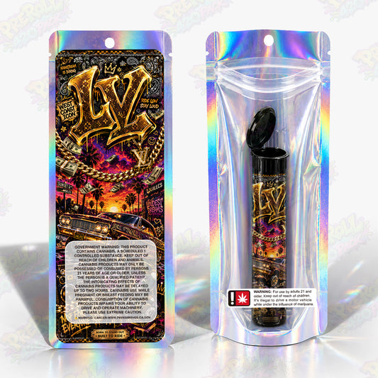 Gumbo Pre Roll Tubes + Mylar Bags